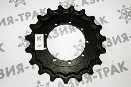 Звезда приводная на KOMATSU PC15MRX-1 Звезда приводная на KOMATSU PC15MRX-1