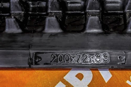 Резиновая гусеница 200x72x33 фото 2 Резиновая гусеница 200x72x33 фото 2