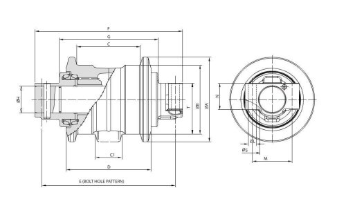 Опорный каток на Bobcat T630 фото 4 Опорный каток на Bobcat T630 фото 4