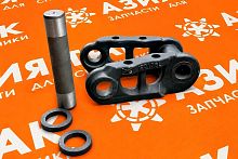 Звено цепи гусеничной Caterpillar 307 / Mitsubishi BD2G с пальцем Звено цепи гусеничной Caterpillar 307 / Mitsubishi BD2G с пальцем